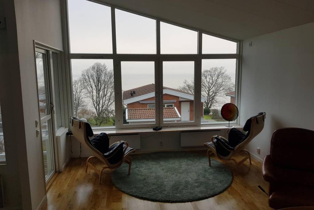 Modern Villa I Arild Med Spektakulaer Havsutsikt. Εξωτερικό φωτογραφία